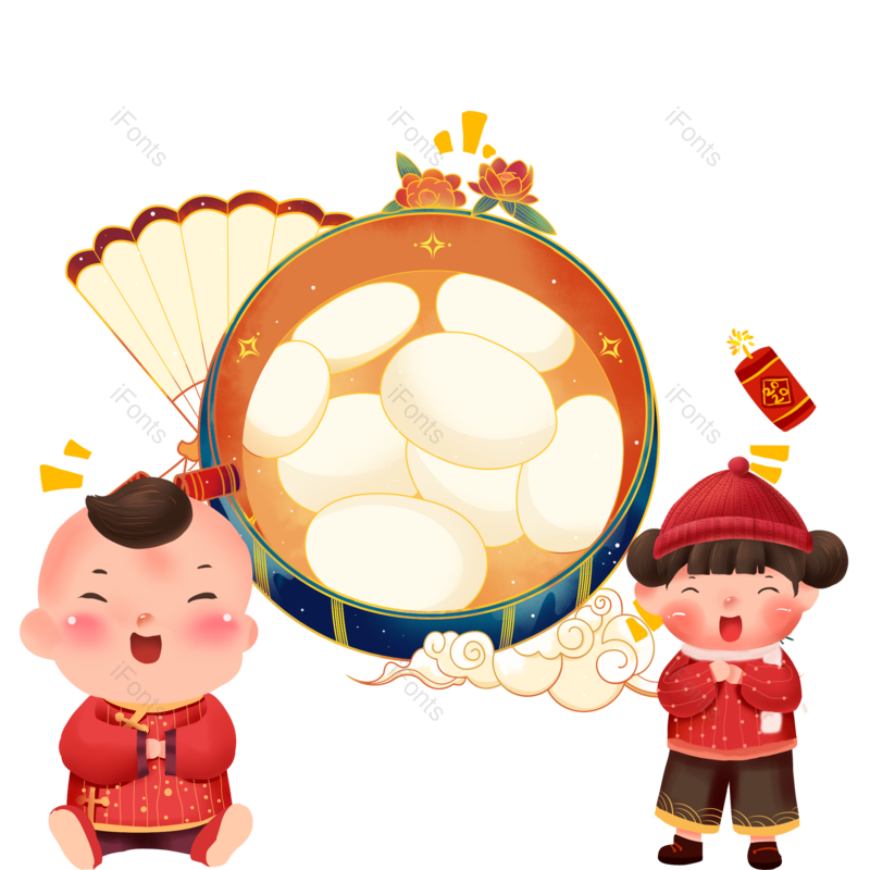 中国风图片,过年元素,美味PNG,新年美食免抠素材